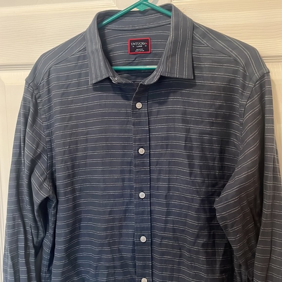 UNTICKit Button Down Shirt- Size Large - Picture 2 of 6